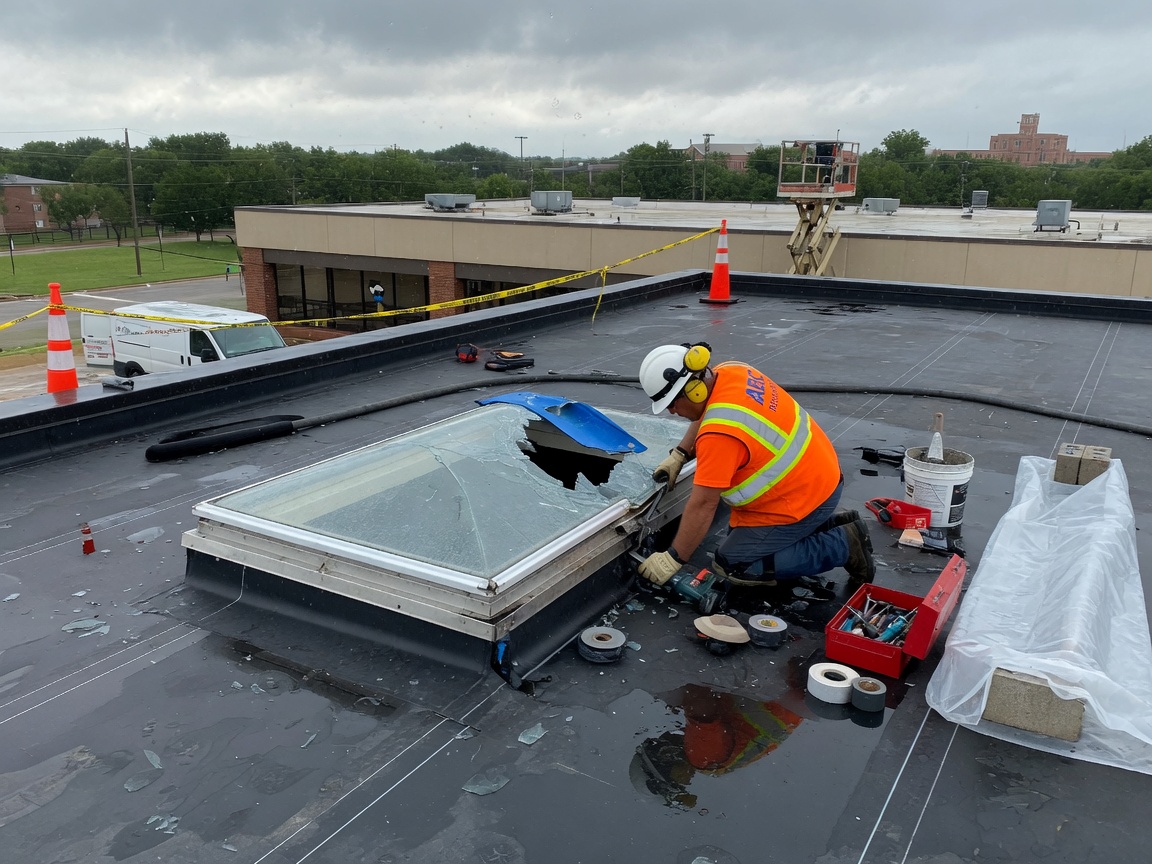 Skylight Leak Repair in Campus Corner, OK 73069