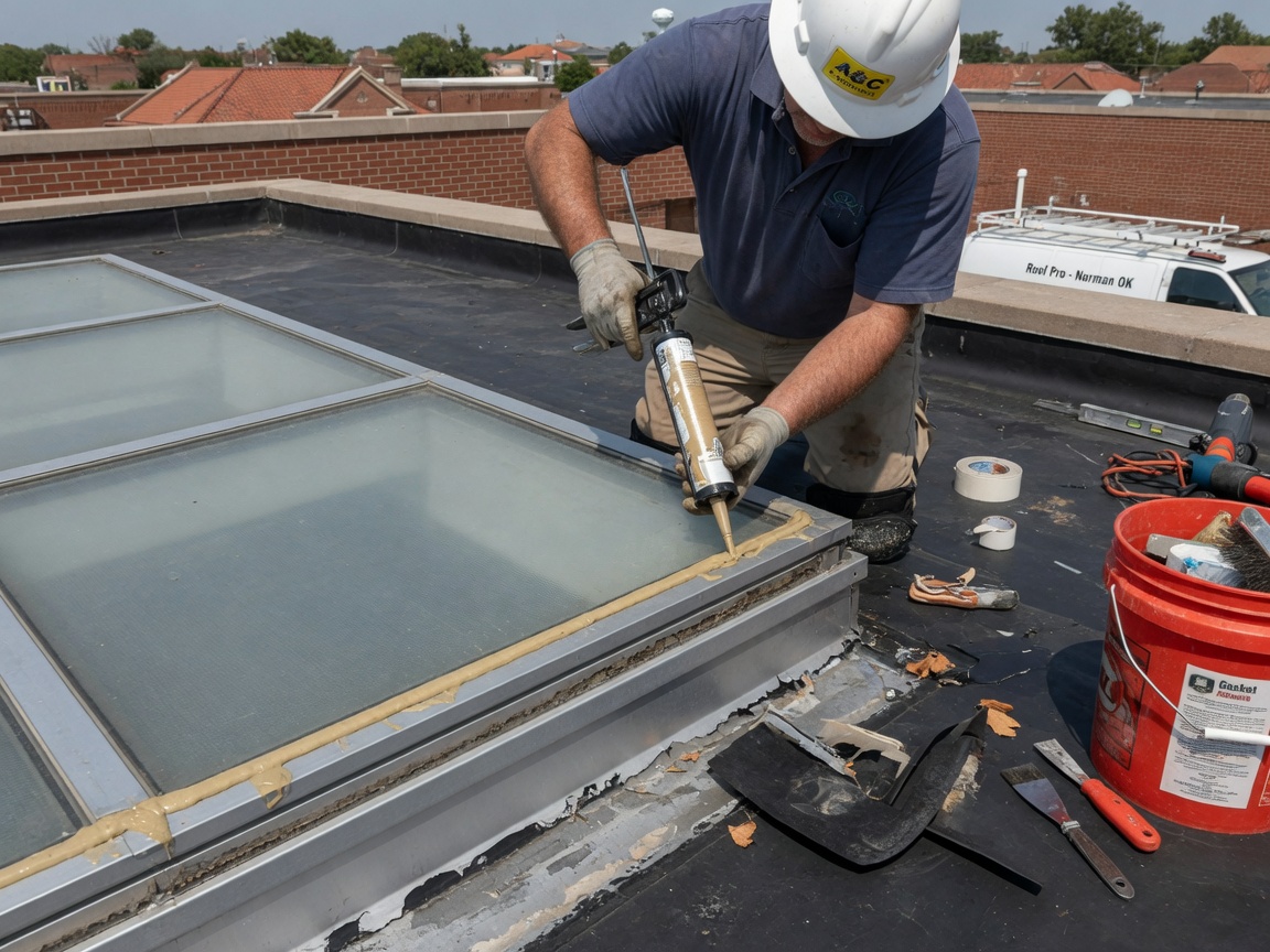 Skylight Sealant & Gasket Repair in Norman, OK